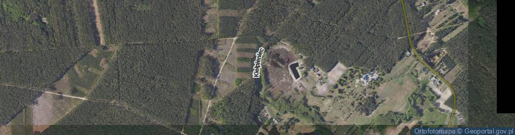 Zdjęcie satelitarne Kiełpieniec ul.