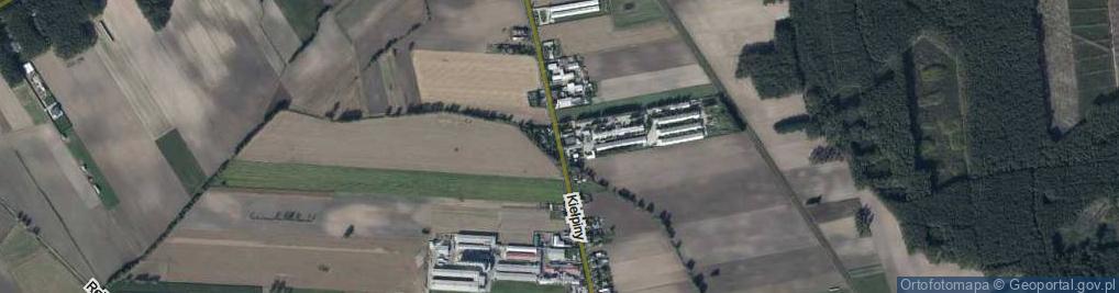 Zdjęcie satelitarne Kiełpiny ul.