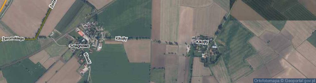 Zdjęcie satelitarne Kikojty ul.