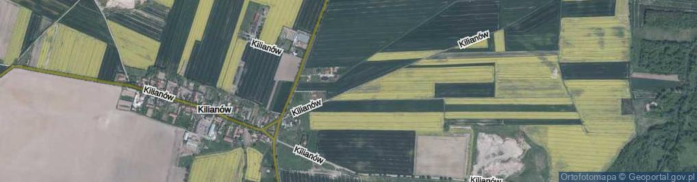 Zdjęcie satelitarne Kilianów ul.