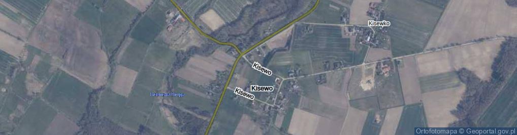 Zdjęcie satelitarne Kisewo ul.