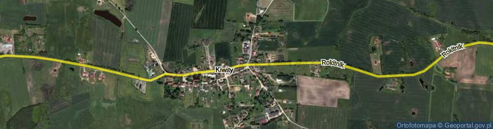 Zdjęcie satelitarne Kiwity ul.