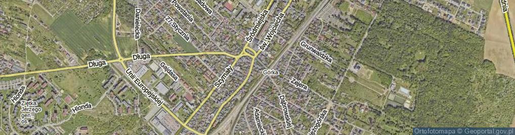 Zdjęcie satelitarne Kilińskiego Jana, płk. ul.