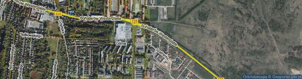 Zdjęcie satelitarne Kijowskiego Władysława ul.