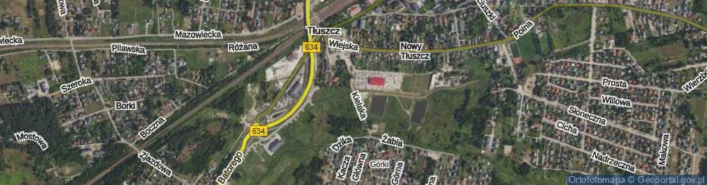 Zdjęcie satelitarne Kielaka Jana ul.