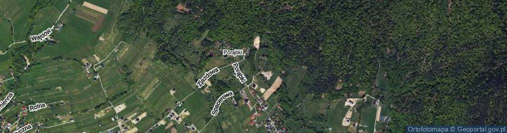 Zdjęcie satelitarne Kiełek ul.