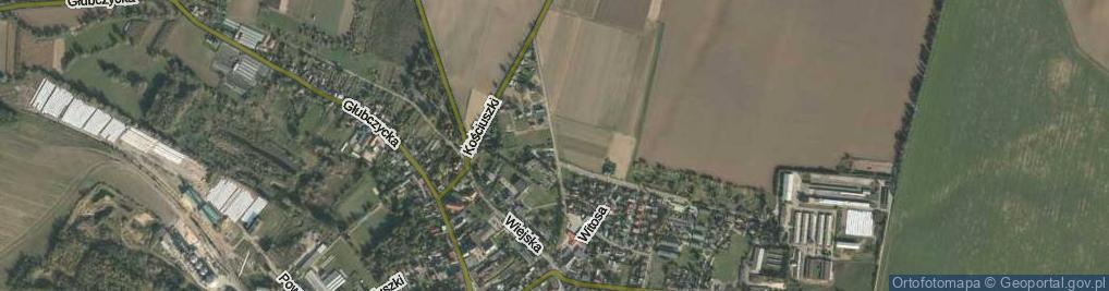 Zdjęcie satelitarne 40-lecia PRL ul.