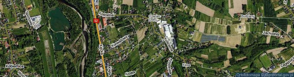 Zdjęcie satelitarne Kłosowa ul.