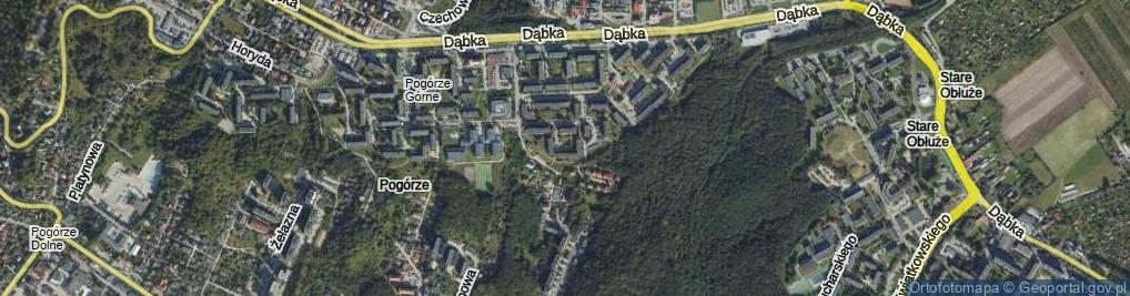 Zdjęcie satelitarne Kleeberga Franciszka, gen. dyw. ul.