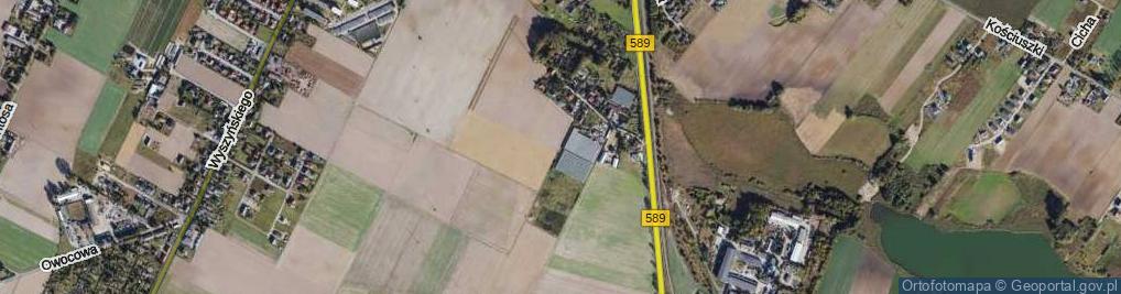 Zdjęcie satelitarne Klonowa ul.