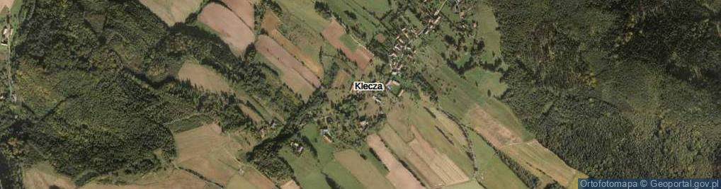 Zdjęcie satelitarne Klecza ul.