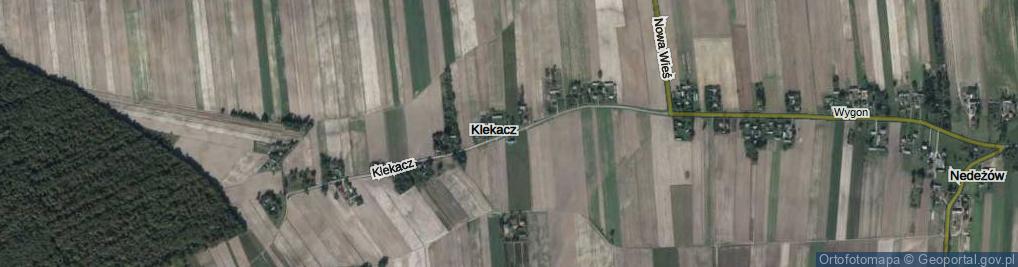 Zdjęcie satelitarne Klekacz ul.