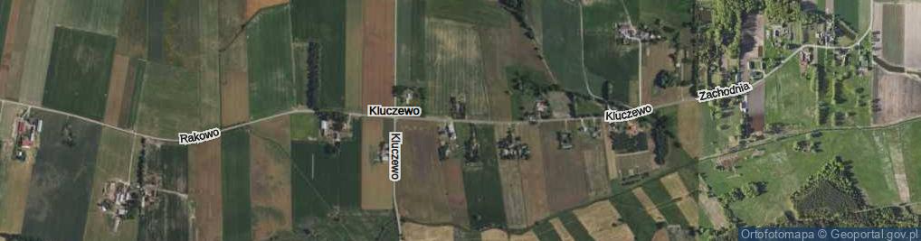Zdjęcie satelitarne Kluczewo ul.