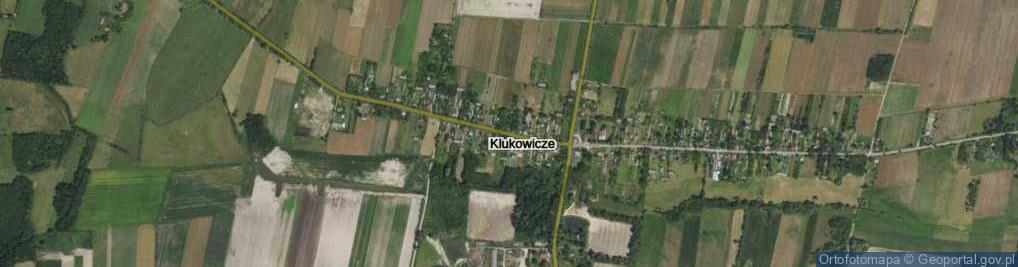 Zdjęcie satelitarne Klukowicze ul.