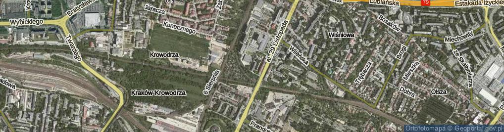Zdjęcie satelitarne Klemensiewicza Zenona ul.