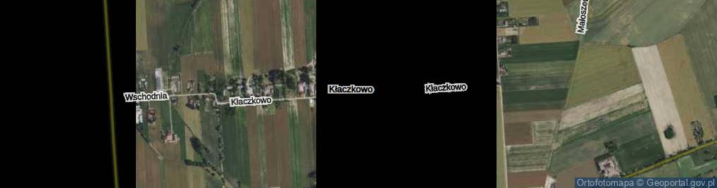 Zdjęcie satelitarne Kłaczkowo ul.