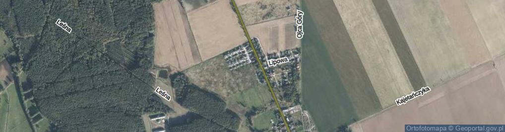 Zdjęcie satelitarne Klonowa ul.