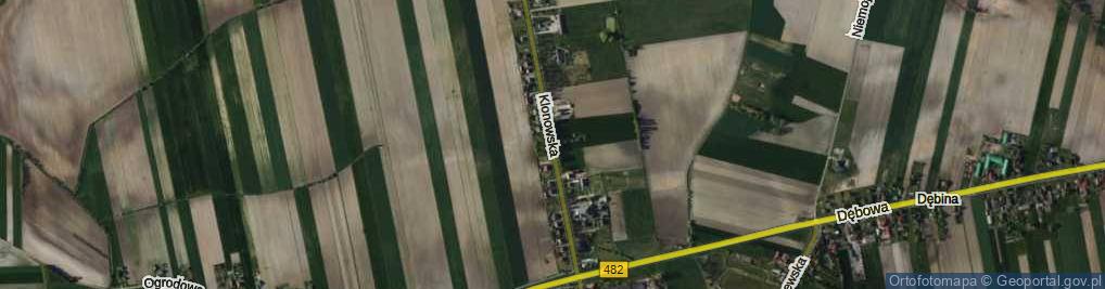 Zdjęcie satelitarne Klonowska ul.