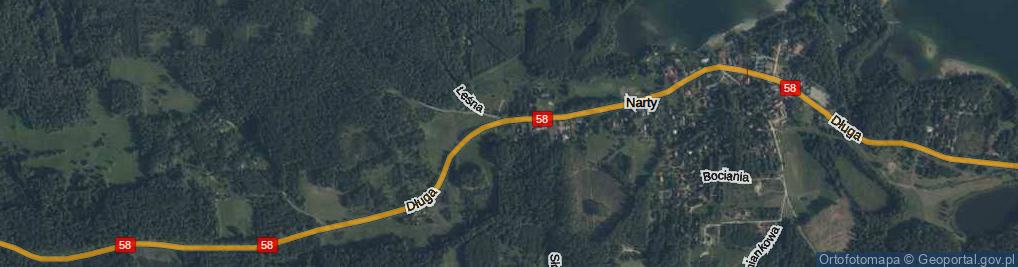 Zdjęcie satelitarne Klonowa ul.