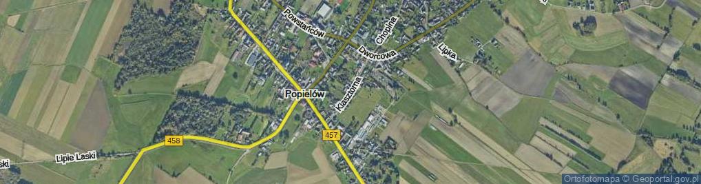 Zdjęcie satelitarne Klasztorna ul.