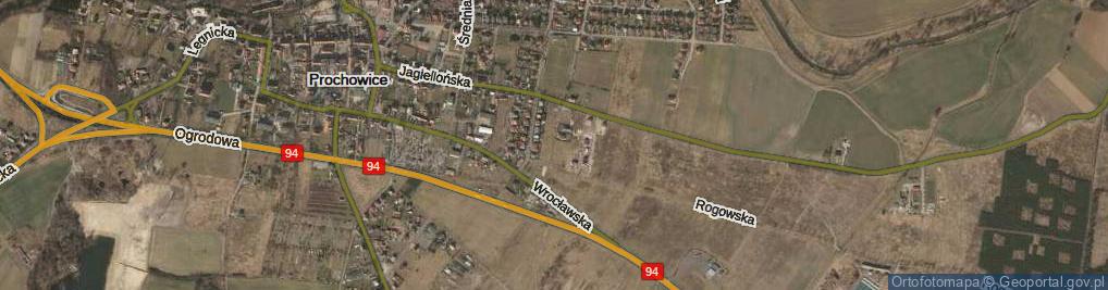 Zdjęcie satelitarne Klonowa ul.