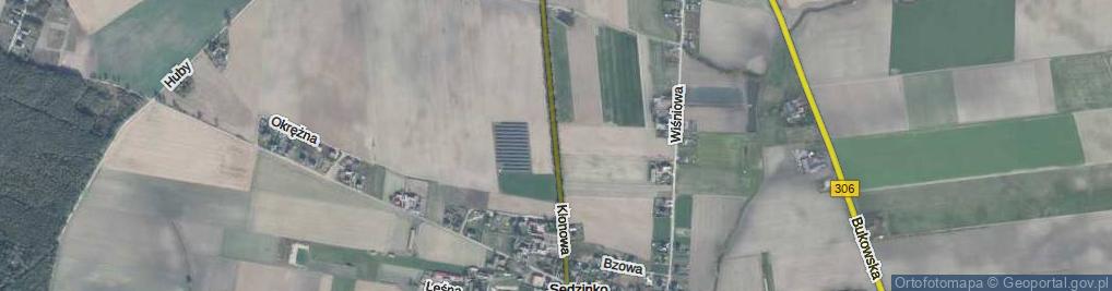 Zdjęcie satelitarne Klonowa ul.