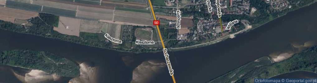 Zdjęcie satelitarne Klasztorna ul.