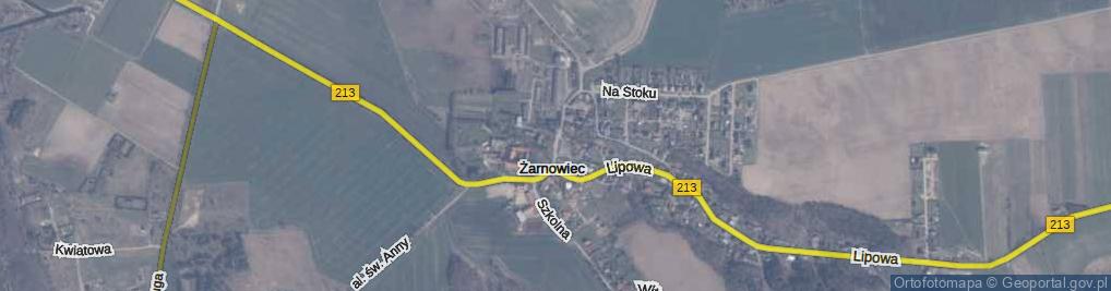 Zdjęcie satelitarne Klasztorna ul.