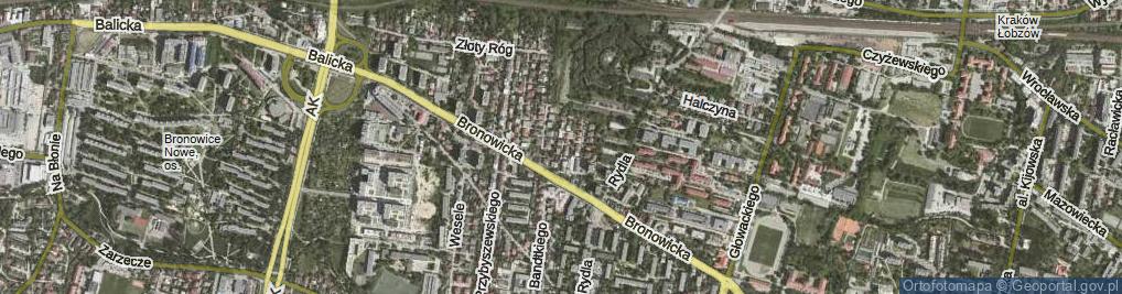 Zdjęcie satelitarne Kmietowicza Leopolda ul.