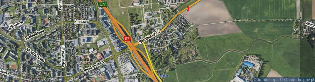 Zdjęcie satelitarne Kmicica Andrzeja ul.