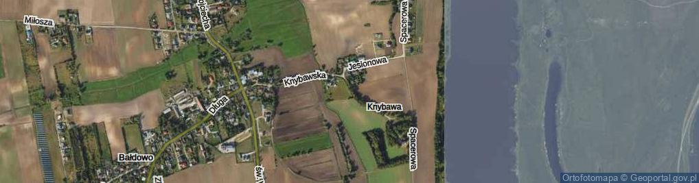 Zdjęcie satelitarne Knybawska ul.