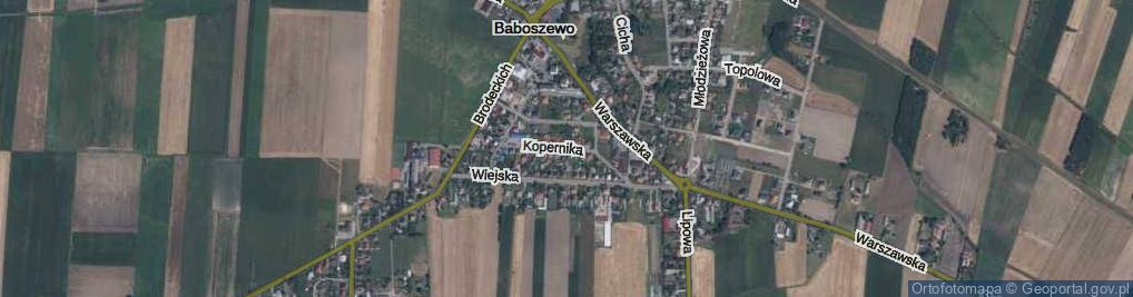 Zdjęcie satelitarne Kopernika Mikołaja ul.