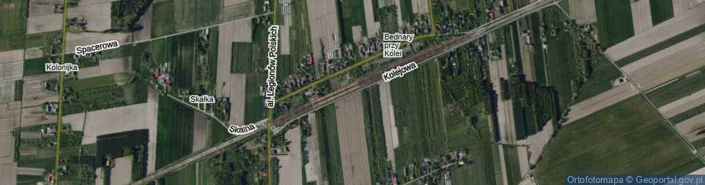 Zdjęcie satelitarne Kolejowa ul.