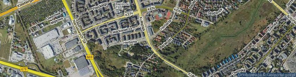 Zdjęcie satelitarne Kołłątaja Hugo ul.