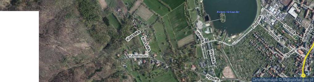 Zdjęcie satelitarne Korczaka Janusza ul.