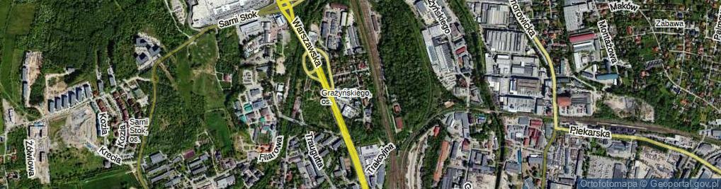 Zdjęcie satelitarne Konarskiego Stanisława ul.