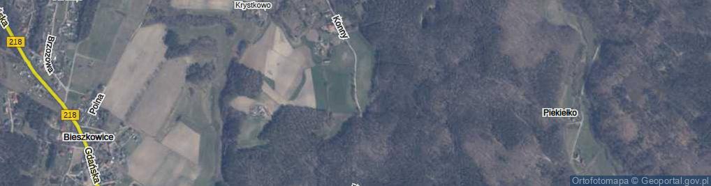 Zdjęcie satelitarne Konny Trakt ul.