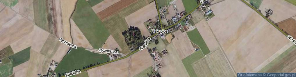 Zdjęcie satelitarne Kościelna ul.