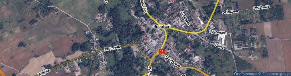 Zdjęcie satelitarne Kościelna ul.