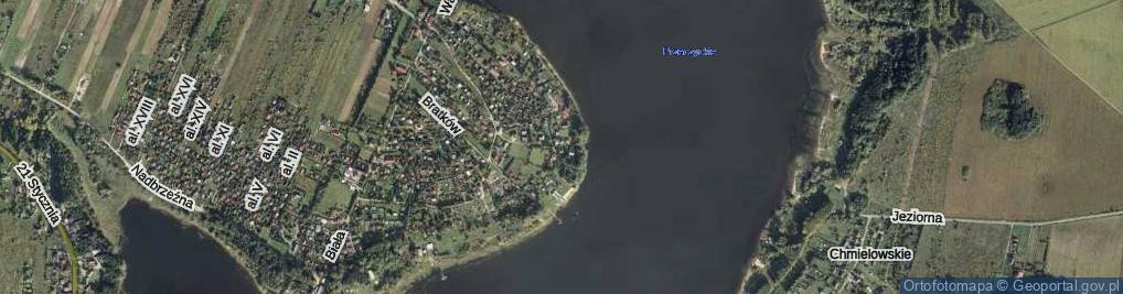 Zdjęcie satelitarne Kormoranów ul.