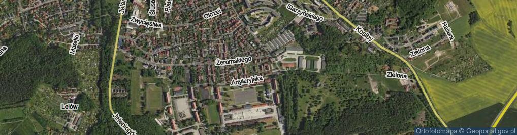 Zdjęcie satelitarne Korfantego Wojciecha ul.