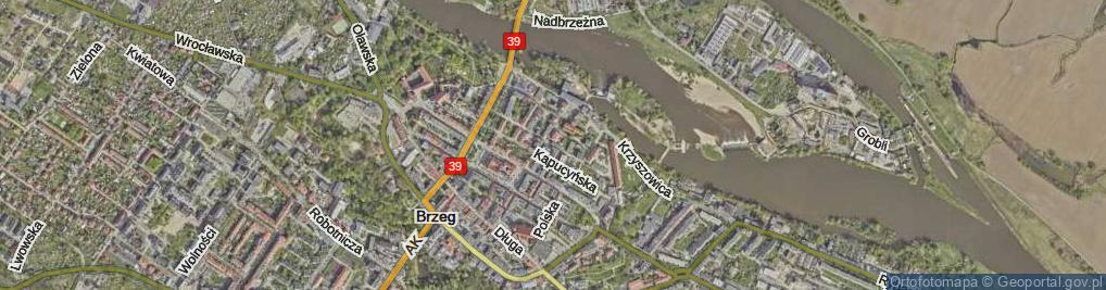 Zdjęcie satelitarne Kowalska ul.