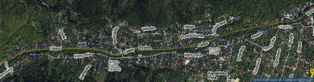 Zdjęcie satelitarne Konwaliowa ul.