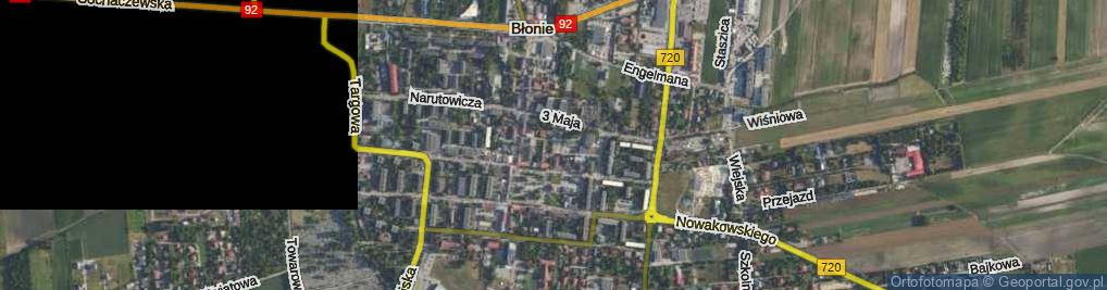 Zdjęcie satelitarne Kościuszki Tadeusza, gen. ul.