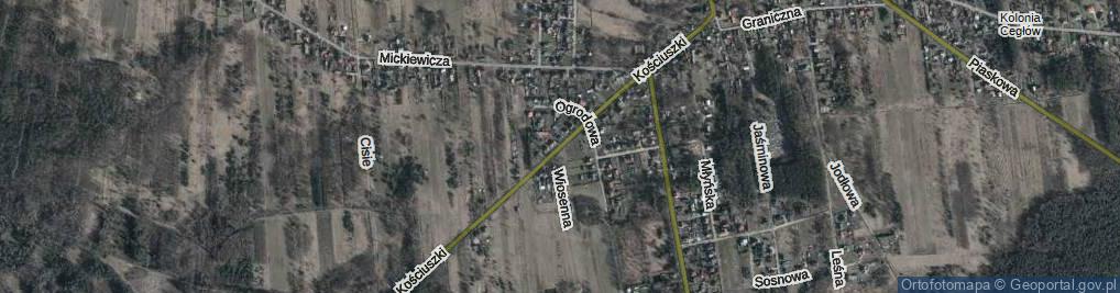 Zdjęcie satelitarne Kościuszki Tadeusza, gen. ul.