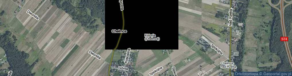 Zdjęcie satelitarne Kościelna ul.