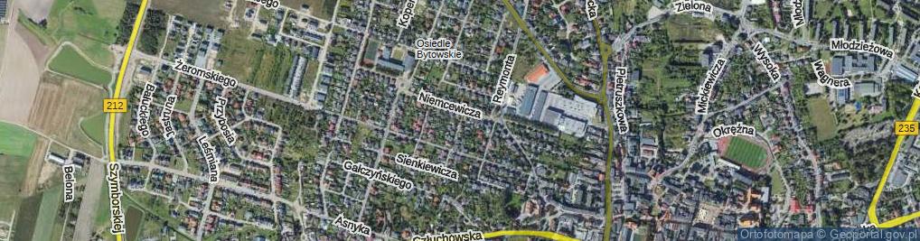 Zdjęcie satelitarne Kołłątaja Hugo ul.