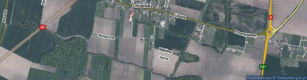 Zdjęcie satelitarne Kobierzycka ul.