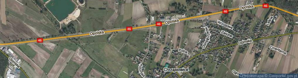 Zdjęcie satelitarne Kotorska ul.