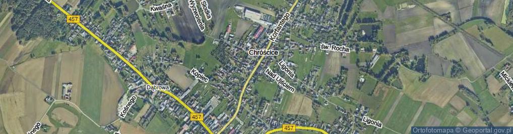 Zdjęcie satelitarne Korfantego Wojciecha ul.